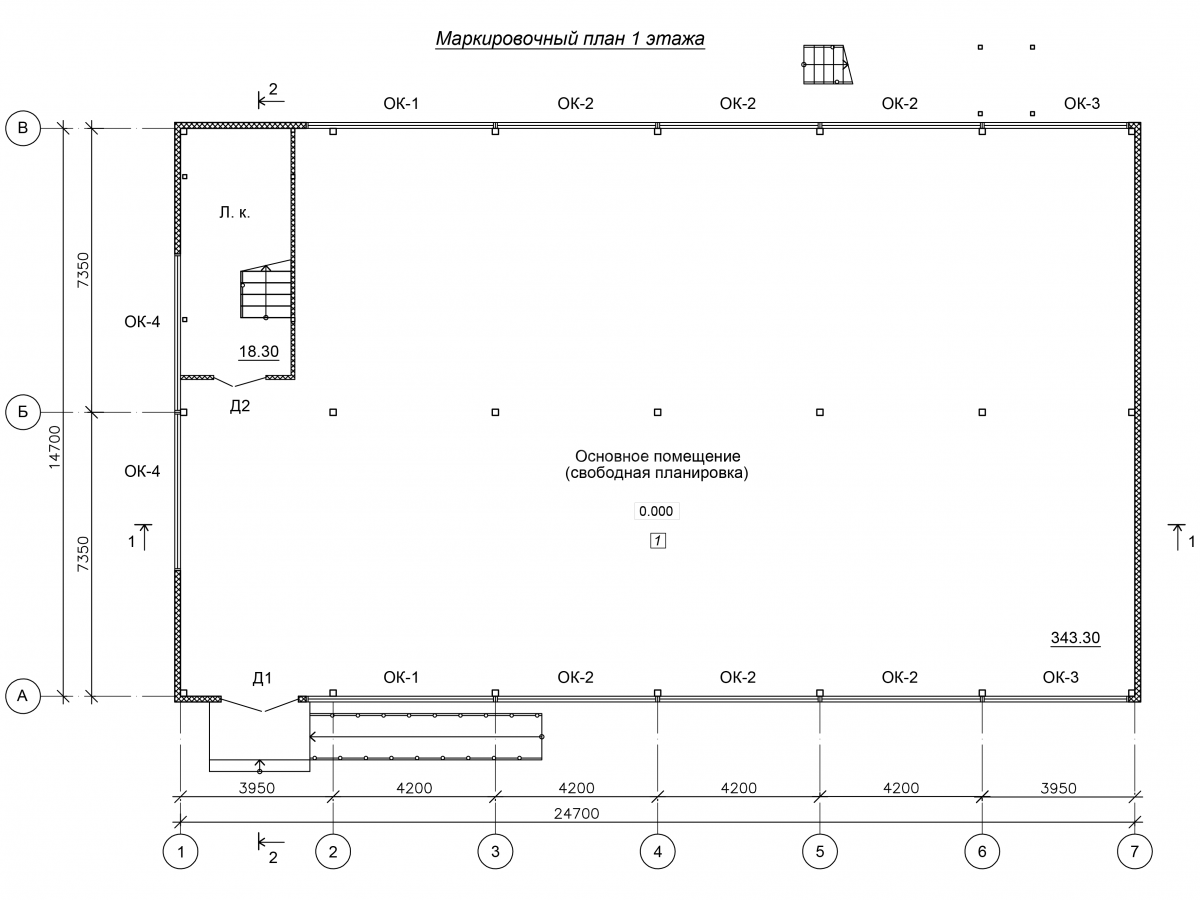 3D визуализация Школа искусств из сэндвич-панелей - фото 9