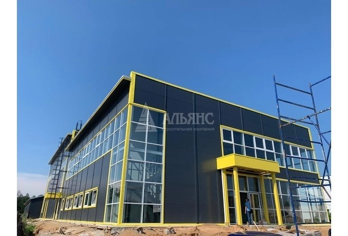 СТО с АБК из сэндвич-панелей - фото 3